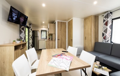 Privilege mobil-home Loupiac - (2 BEDR) - TV - Clim