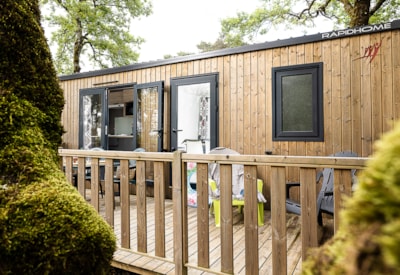 Mobile home Rocamadour 26m² with private facilities + terrace