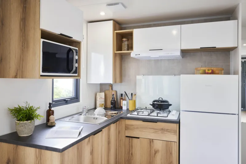 Mobil-Home Privilège Souillac - 3 Ch - Tv - Clim