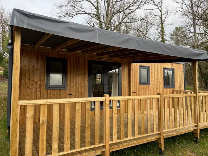 Mobil-Home Privilège Souillac - 3 Ch - Tv - Clim