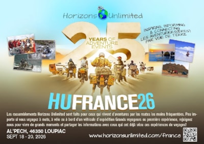 Tent / Motorhome / 4x4 Package Special Weekend September 17 - 20, 2026 Horizons Unlimited