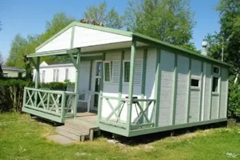 Mietunterkunft - Hütte - 2 Schlafzimmer - Camping Les 2 Plages