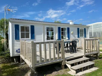 Mietunterkunft - Mobilheim - 2 Schlafzimmer - Camping Les 2 Plages