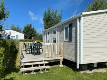 Mietunterkunft - Mobilheim - 3 Schlafzimmer - Camping Les 2 Plages