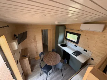 Mietunterkunft - Holzhütte - Mit Spa - Camping Les 2 Plages