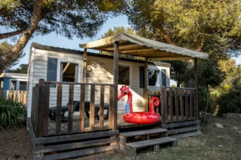 Mietunterkunft - Mobilheim Standard - 2 Schlafzimmer - - Camping L'Arquet - La Côte Bleue