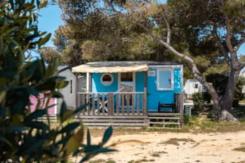 Mietunterkunft - Mobilheim Confort - 1 Schlafzimmer - - Camping L'Arquet - La Côte Bleue