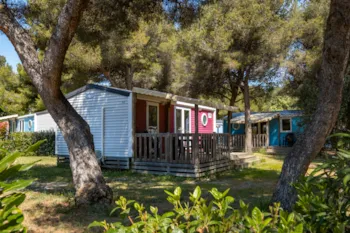 Mietunterkunft - Mobilheim Premium - 2 Schlafzimmer - - Camping L'Arquet - La Côte Bleue