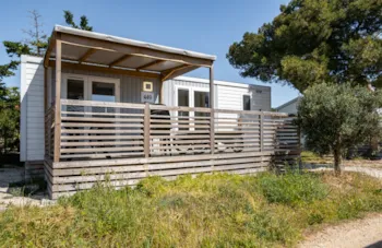 Mietunterkunft - Mobilheim Premium Grand Large - 2 Schlafzimmer - - Camping L'Arquet - La Côte Bleue