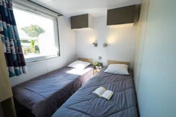 Mietunterkunft - Mobilheim Corail 6/8 Personen - Camping L'Arquet - La Côte Bleue