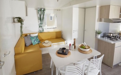 Mobile-home 2 bedrooms PADIRAC LUXE 30 m2 + Half-covered terrace — 3