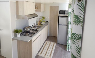 Mobile-home 2 bedrooms PADIRAC LUXE 30 m2 + Half-covered terrace — 4