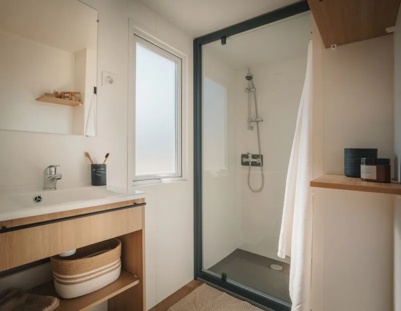 Mobil Home Premium 2 Chambres Avec Clim Et Lave-Vaisselle