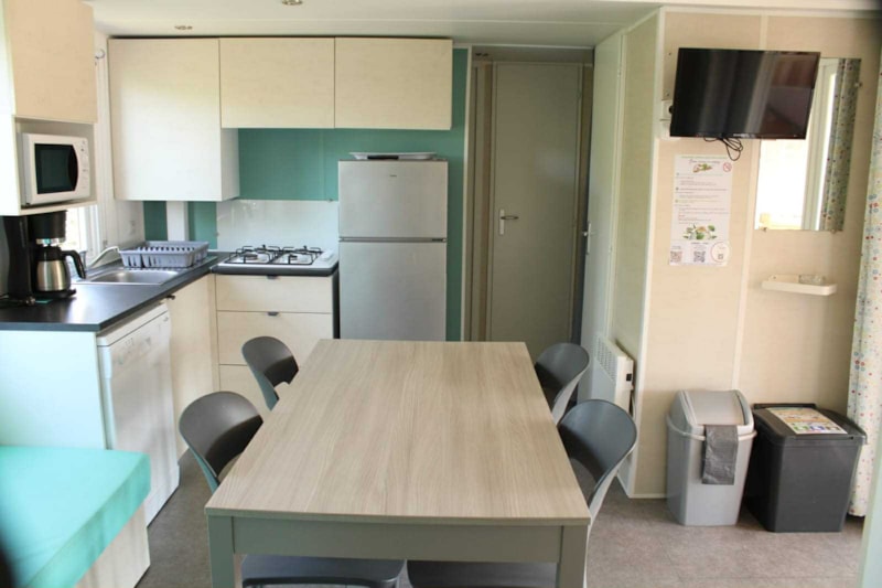 Comfort stacaravan - 4 slaapkamers - 2 badkamers met douche