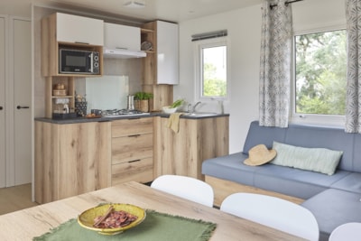 Mobil Home Premium - 4 bedrooms - 2 bathrooms with air conditioning and dishwasher