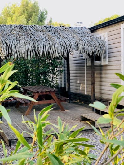 Mobil-home PREMIUM - Garden side