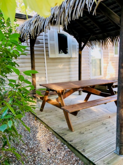 Mobil-home PREMIUM - Garden side
