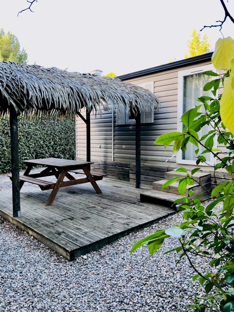 Mobil-home PREMIUM - Côté Jardin