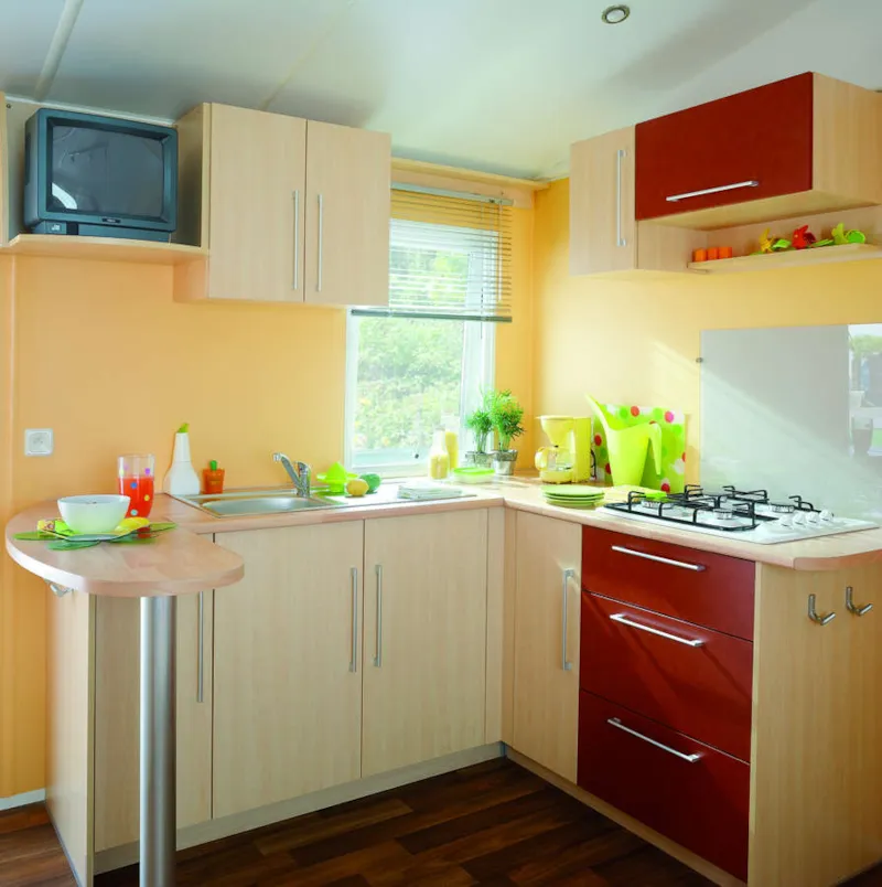 Mobil-Home Confort - Côté Jardin