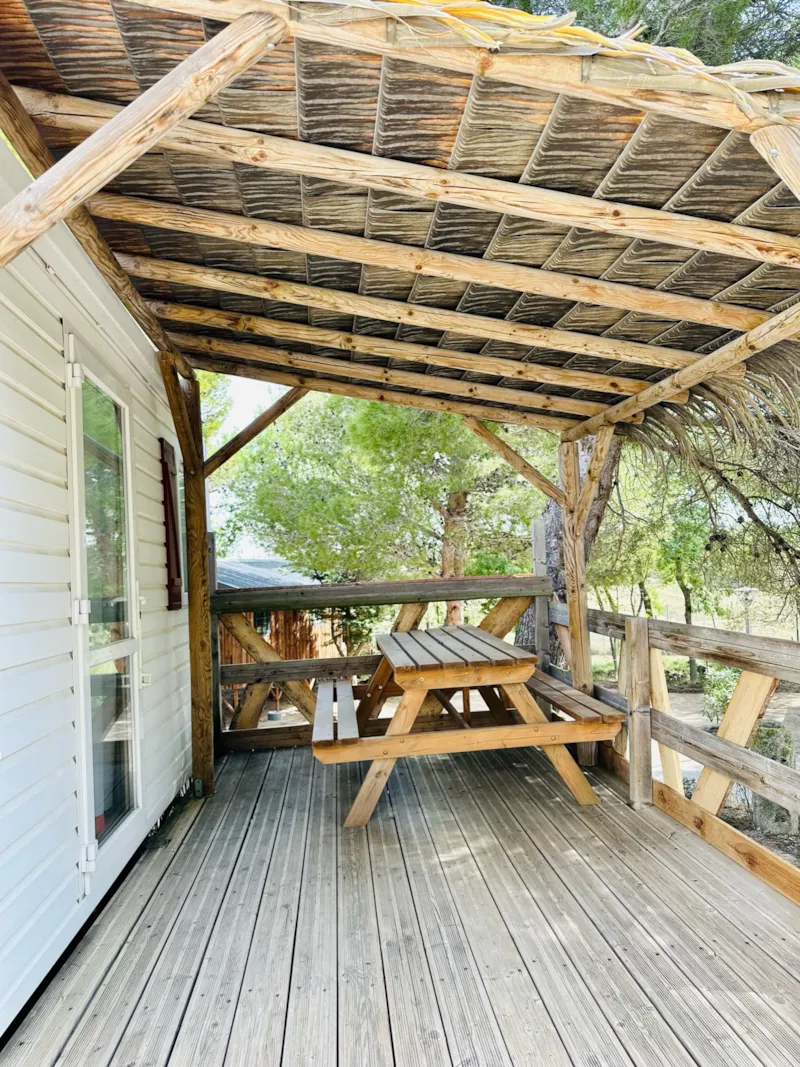 Mobil-Home Confort - Côté Jardin