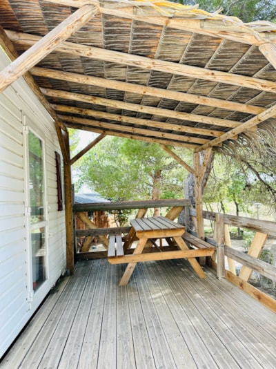 Mobil-home CONFORT - Côté Jardin