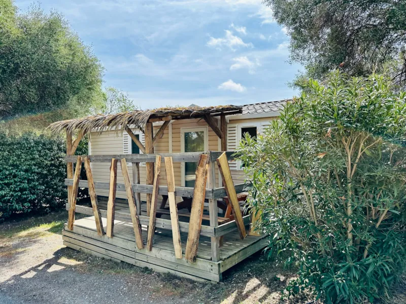 Mobil-Home Confort - Côté Jardin