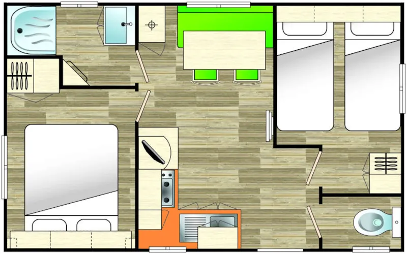 Mobil-Home Standard - Quartier Réserve