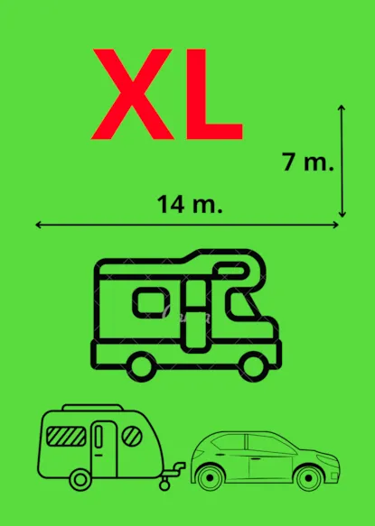 Piazzola Xl (14M X 7M) + Corrente Elettrica (10A)