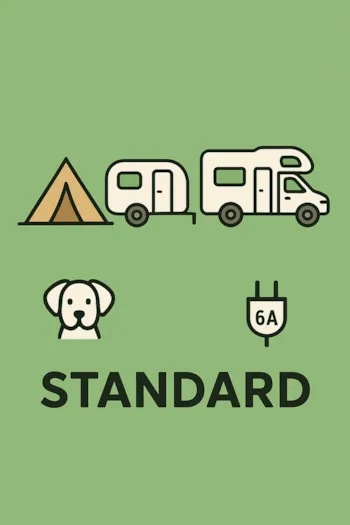 Stellplatz - Stellplatz + Strom (6A) - Camping La Grange Neuve