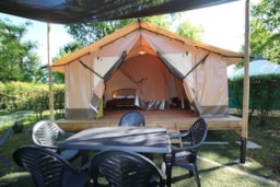 Accommodation - Tente Lodge Victoria 2/5 Pers - CAMPING DE LA SOLE