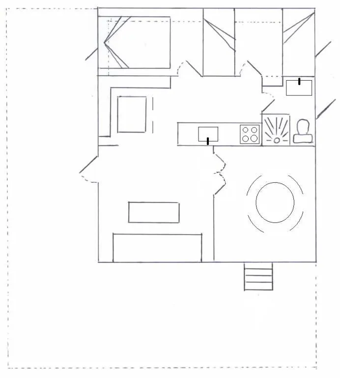 Chalet Style Aporia 34 M², 2 Ch, 1 Sdb Avec Télé