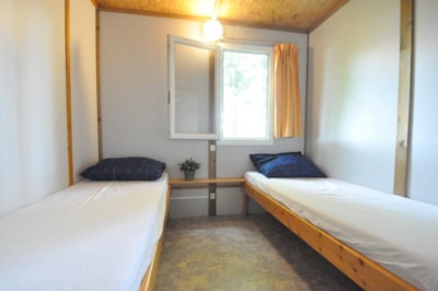 Chalet style Evasion 28 m², 2 BR, 1 BTH with TV