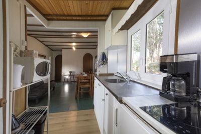 Chalet style Campagnard 34 m², 2 BR, 1 BTH without TV