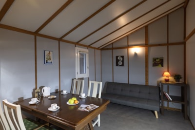Chalet Ombrageuse 37 m², 2 BR, 1 BTH with TV