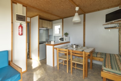 Chalet style Evasion 28 m², 2 BR, 1 BTH with TV