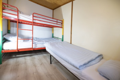 Chalet style Aporia 34 m², 2 BR, 1 BTH with TV