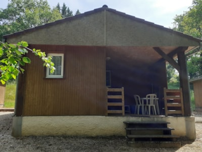 Chalet style Aporia 34 m², 2 BR, 1 BTH with TV