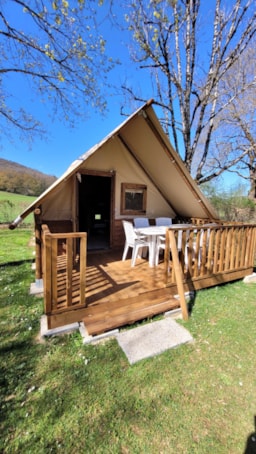 Location - Tente Lodge - Camping L'Ile Chambod