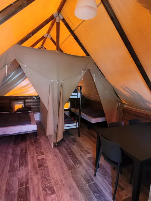 Mietunterkunft - Zelt Lodge - image n°3 - Camping L'Ile Chambod