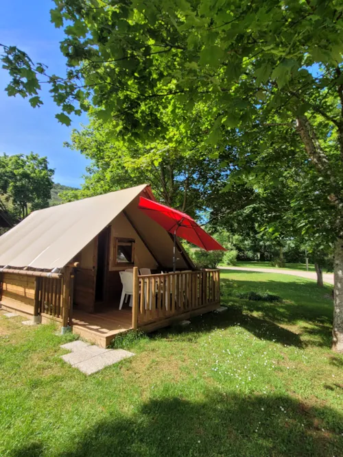 Mietunterkunft - Zelt Lodge - image n°1 - Camping L'Ile Chambod