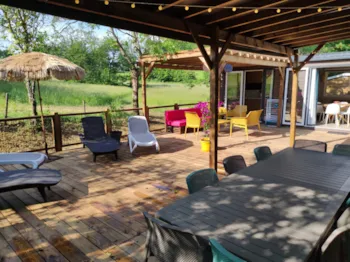 Mietunterkunft - 5-Schlafzimmer Prestige Duo Cottage - Camping PADIMADOUR **** à ROCAMADOUR