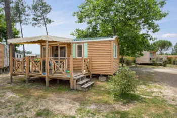 Mietunterkunft - Mobilheim Habana - 23M² - 2 Schlafzimmer - Clico Chic - Camping La Grisière