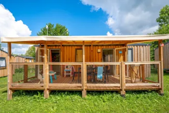 Mietunterkunft - Mobilheim Kids Top Tv - 29M² - 2 Schlafzimmer - Clico Chic - Camping La Grisière