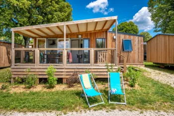 Mietunterkunft - Mobilheim  Caribou Top Presta - 2 Schlafzimmer 33M² - Clico Chic - Camping La Grisière