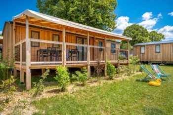 Mietunterkunft - Mobilheim Rose Top Tv - 3 Schlafzimmer 38M² - Clico Chic - Camping La Grisière