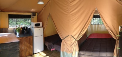 Canvas bungalow MAYOTTE 16m² - 2 bedrooms - without sanitary / water - WIFI included — 2