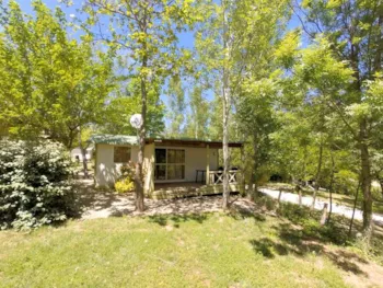 Location - Chalet Samoa 35M² - 3 Chambres - Avec Sanitaires - Wifi Incluse - Camping des Sources