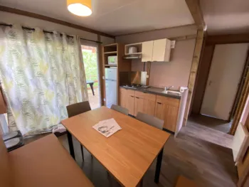 Location - Chalet Ottawa 33M² - 3 Chambres - Avec Sanitaires - Wifi Incluse - Camping des Sources