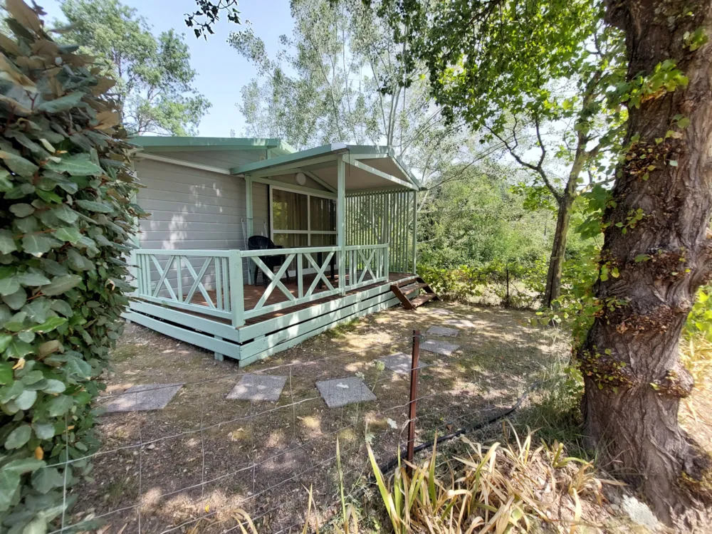 Huuraccommodatie(s) - Hytte Atlantis 29M² - 2 Slaapkamers - Met Badkamers - Wifi Inbegrepen - Camping des Sources