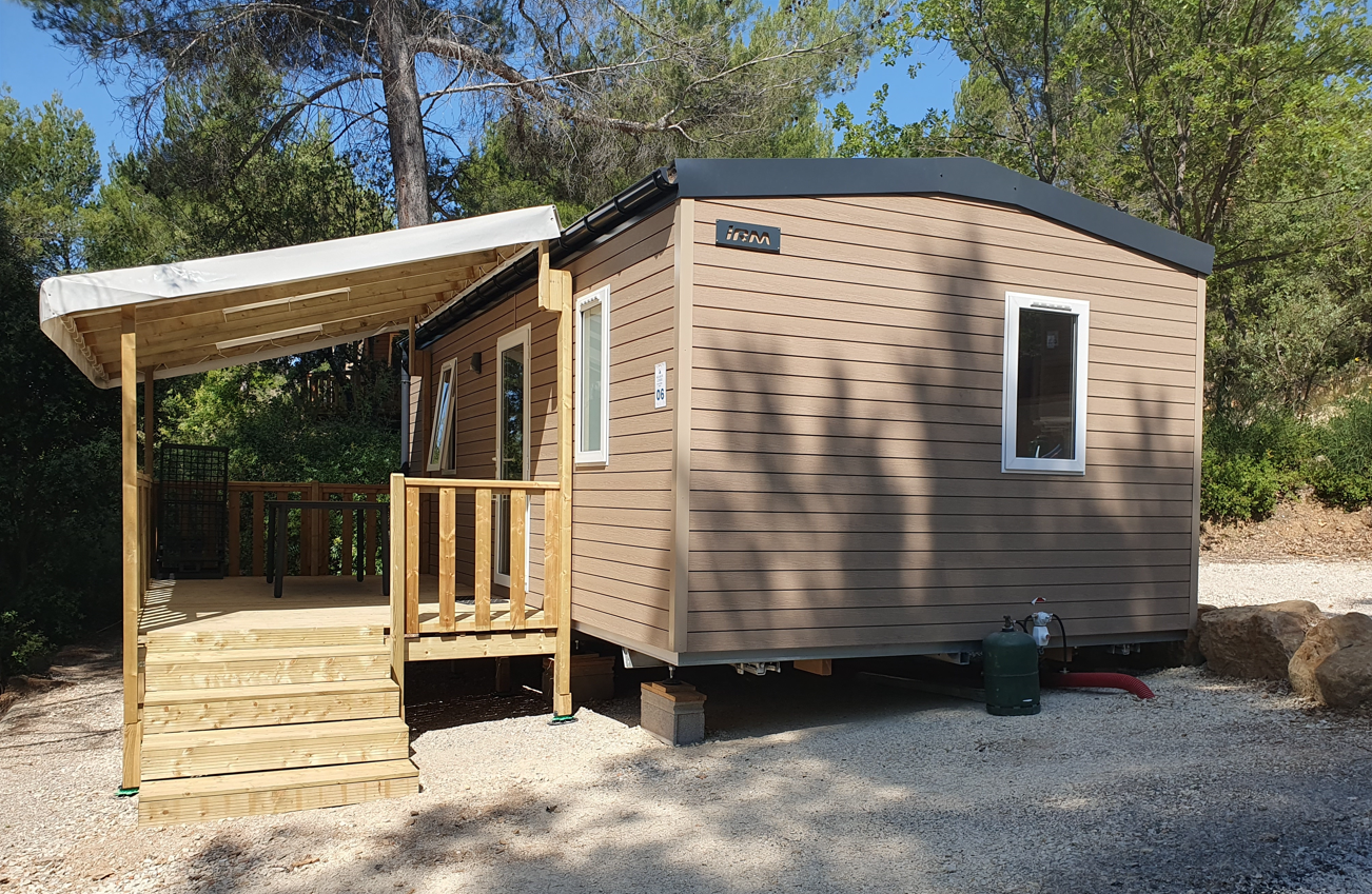 Mobil-Home Climatisé 2 Chambres Jusqu'à 4 Personnes